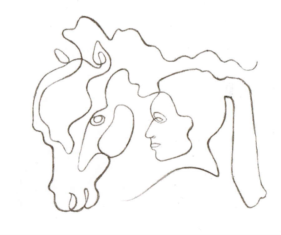 MindfulRiders v/Lykke Andersen logo